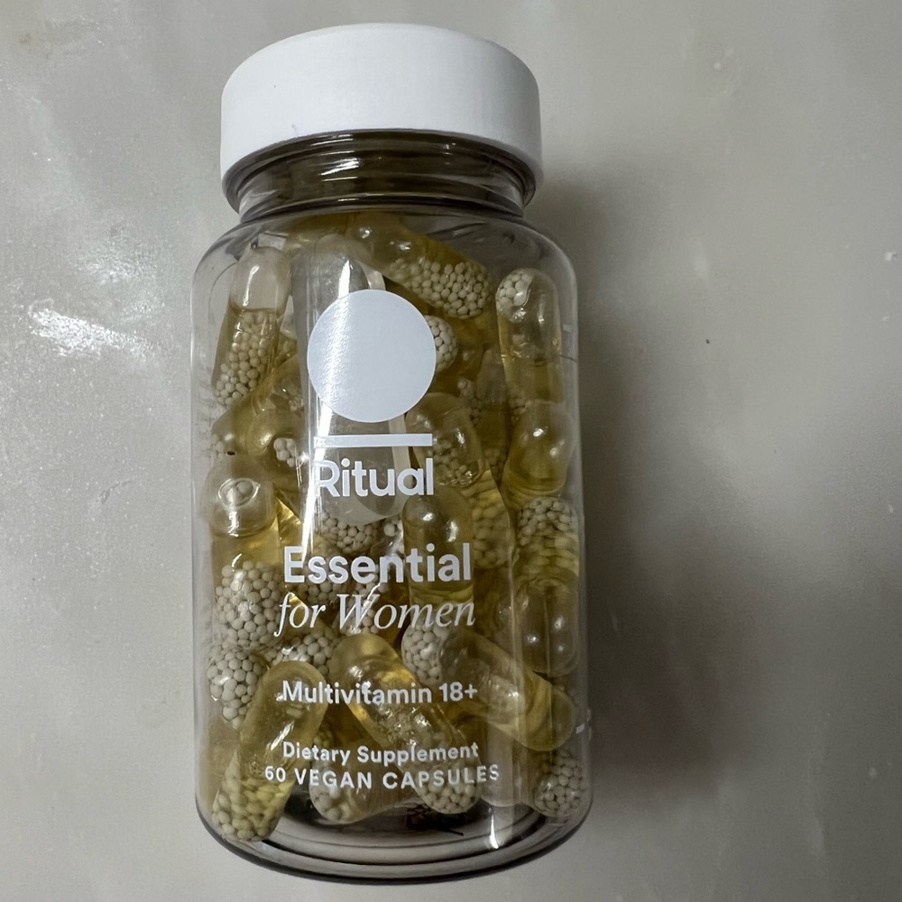 RITUAL Essential for Women, multivitamin 18+ (60 vegan capsules). Unopened!